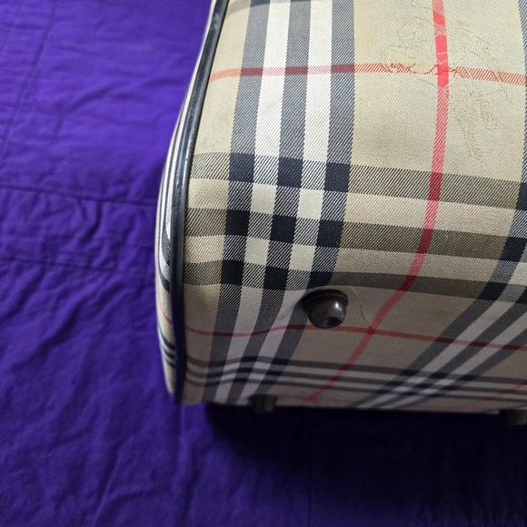 BURBERRYS DUFFLE TRAVEL BAG - Picture 10 of 13